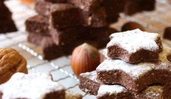 ароматное печенье шоколадные звездочки