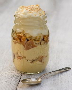 Банановый пудинг с печеньем