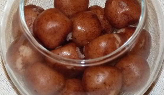 быстрое итальянское печенье с орешками