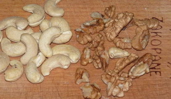 быстрое итальянское печенье с орешками