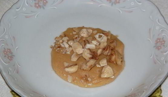 быстрое итальянское печенье с орешками