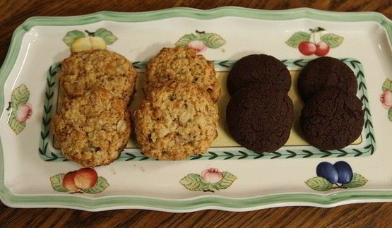 быстрое шоколадное печенье