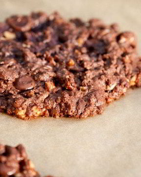 Двойное шоколадное печенье с грецкими орехами