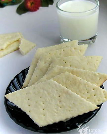 Рецепт галетного печенья