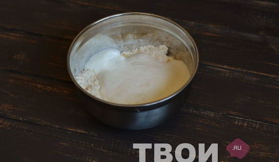 кефирное печенье