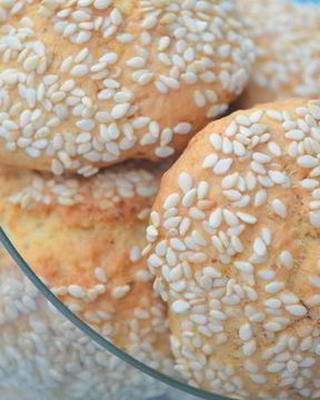 Королевское кунжутное печенье