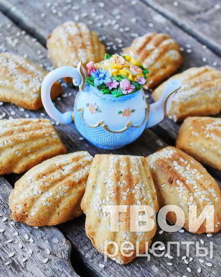 Рецепт кунжутного печенья