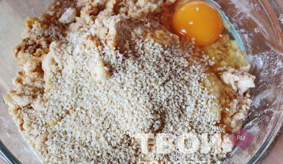 кунжутное печенье