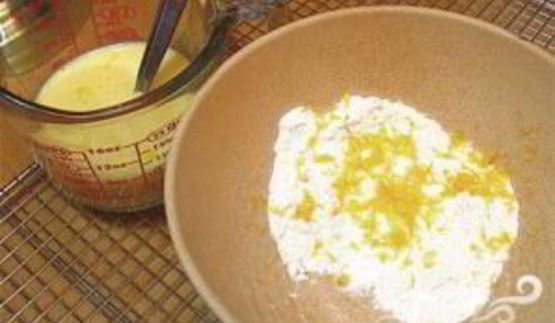 лимонно-абрикосовое печенье