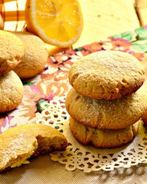 Лимонное сахарное печенье