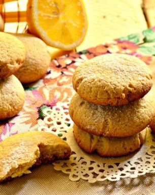 Лимонное сахарное печенье