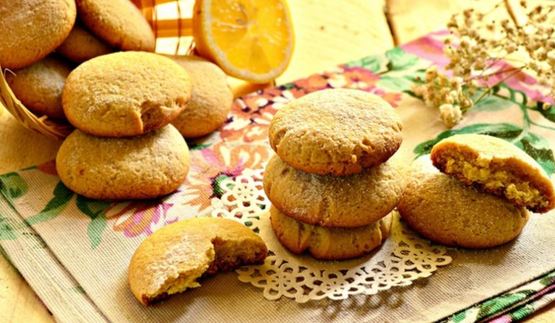 лимонное сахарное печенье