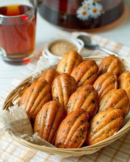 Рецепт медовое печенье мадлена с шоколадного крошкого