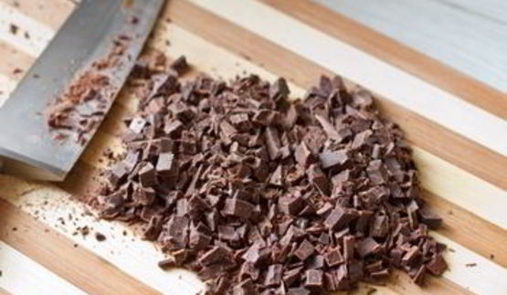 медовое печенье мадлен с шоколадной крошкой