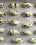 Мятно-шоколадное печенье