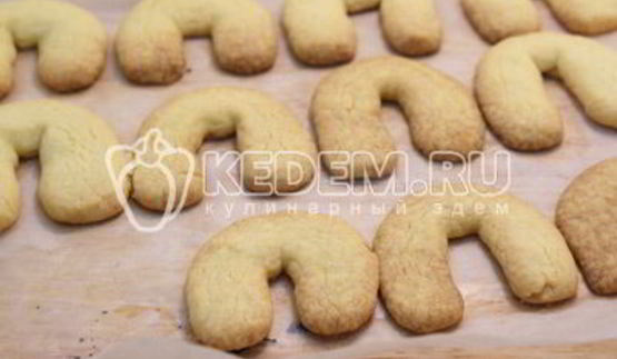 новогоднее печенье подковы