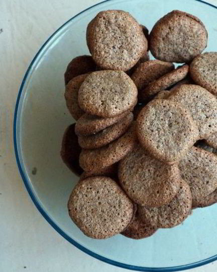 Рецепт орехова-кофейного печенья