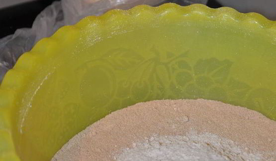 овсяно-гречневое печенье на ржаной патоке