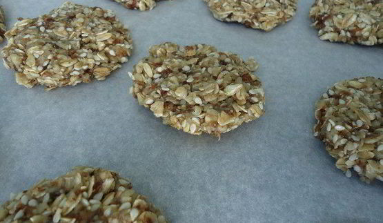 овсяное печенье на меду