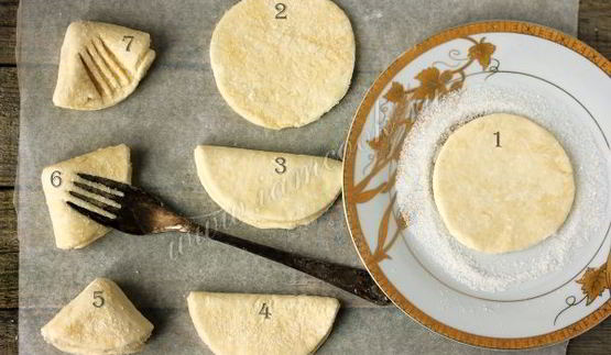 печенье гусиные лапки