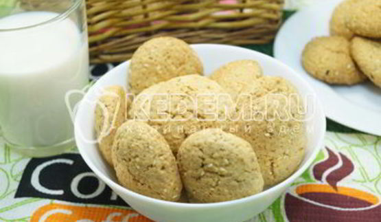 печенье из овсяных хлопьев