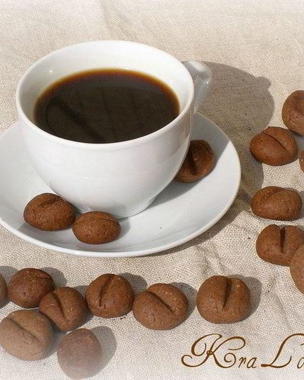 Рецепт печенья кофейные зерна