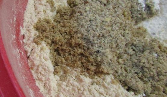 печенье-крекер с медом и грецкими орехами