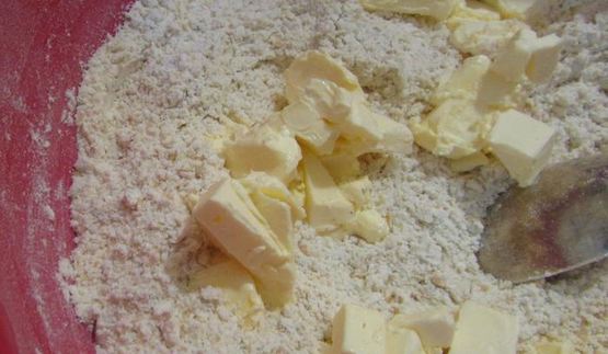 печенье-крекер с медом и грецкими орехами