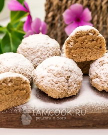 Рецепт печенья миндальная пена