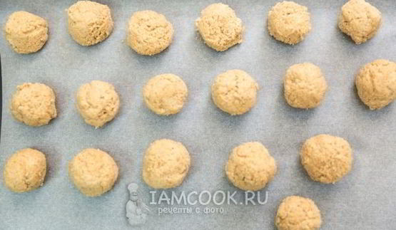 печенье миндальная пена