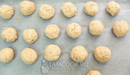 печенье миндальная пена