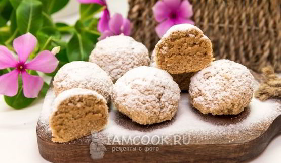 печенье миндальная пена