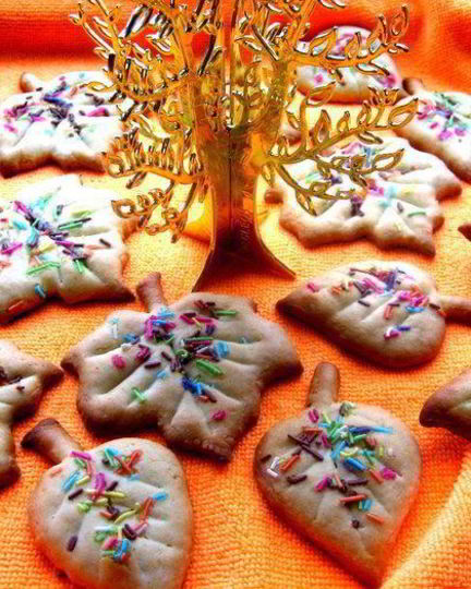 Рецепт печенья песочного листопад