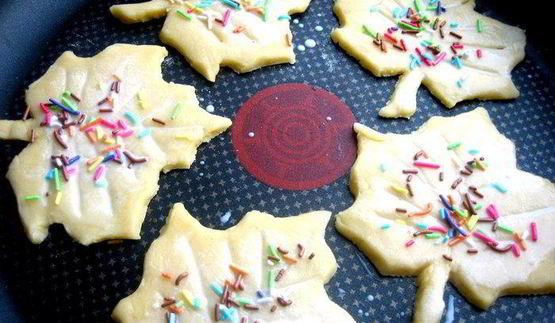 печенье песочное листопад