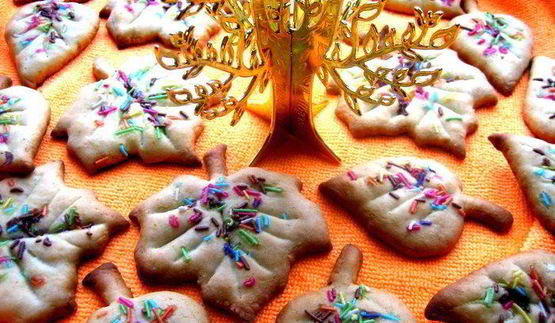 печенье песочное листопад