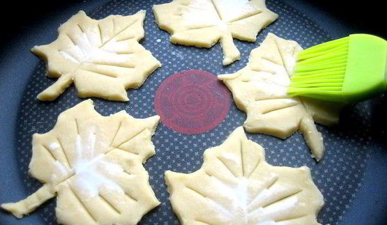 печенье песочное листопад