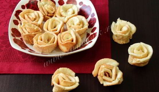 печенье розочки