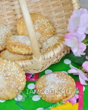 Печенье с бисквитной крошкой