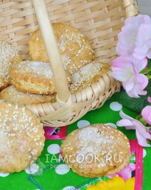 Печенье с бисквитной крошкой