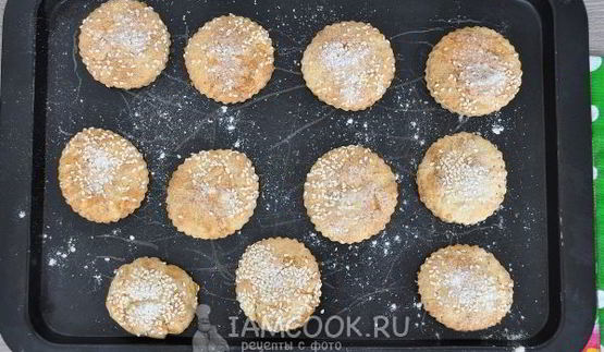 печенье с бисквитной крошкой