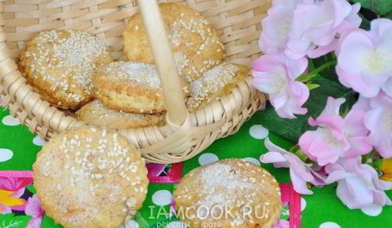 печенье с бисквитной крошкой