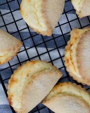 Печенье с творожной начинкой