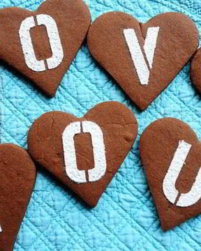 Печенье валентинки своими руками