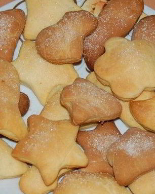 Песочно-дрожжевое печенье по-домашнему
