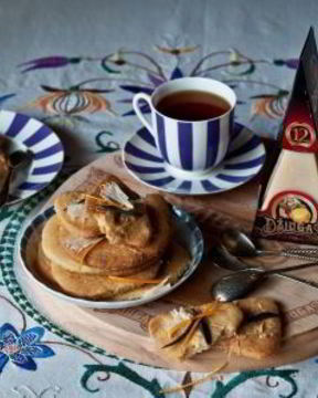 Песочное печенье с апельсином и шалфеем