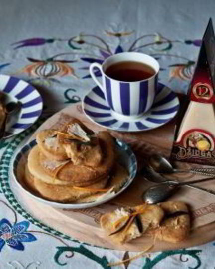 Рецепт песочного печенья с апельсином и шалфеем