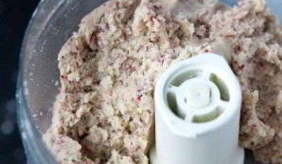 песочное печенье с клюквой