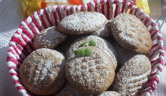 постное печенье с халвой