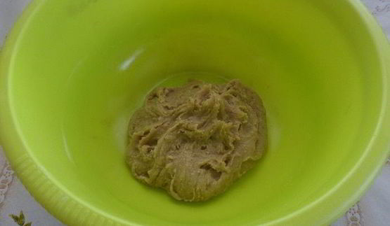 постное печенье с халвой