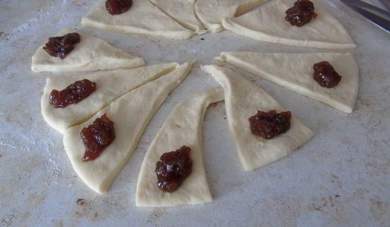 рогалики на картофельном тесте